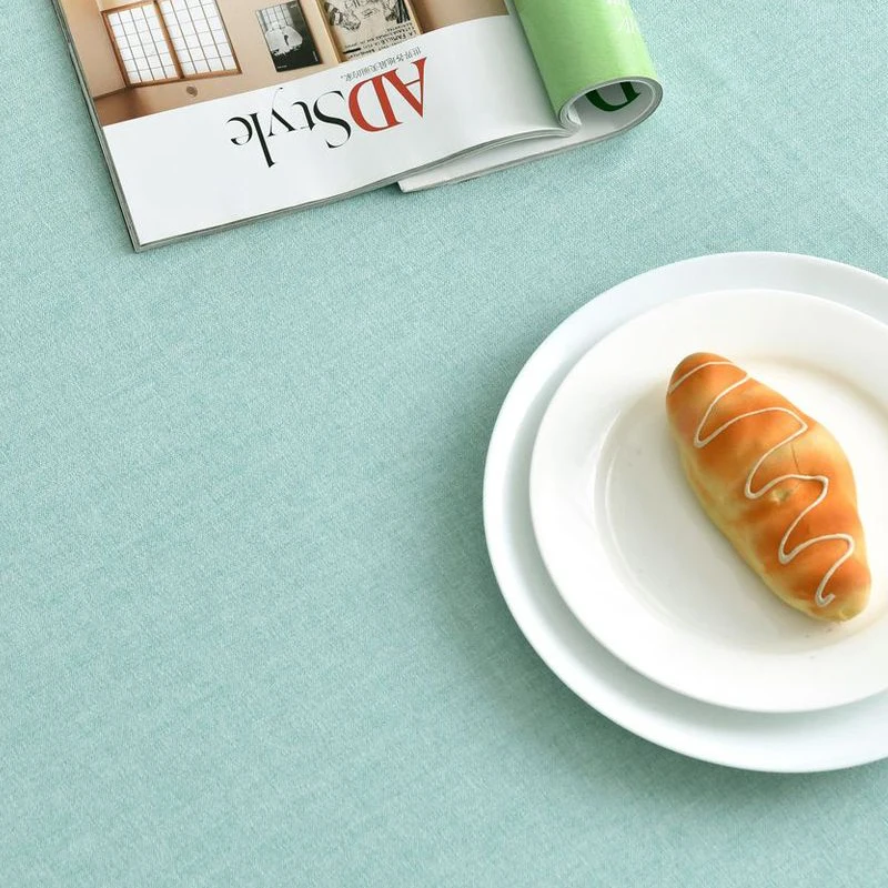 Custom lace tablecloth linen tablecloth for table decoration