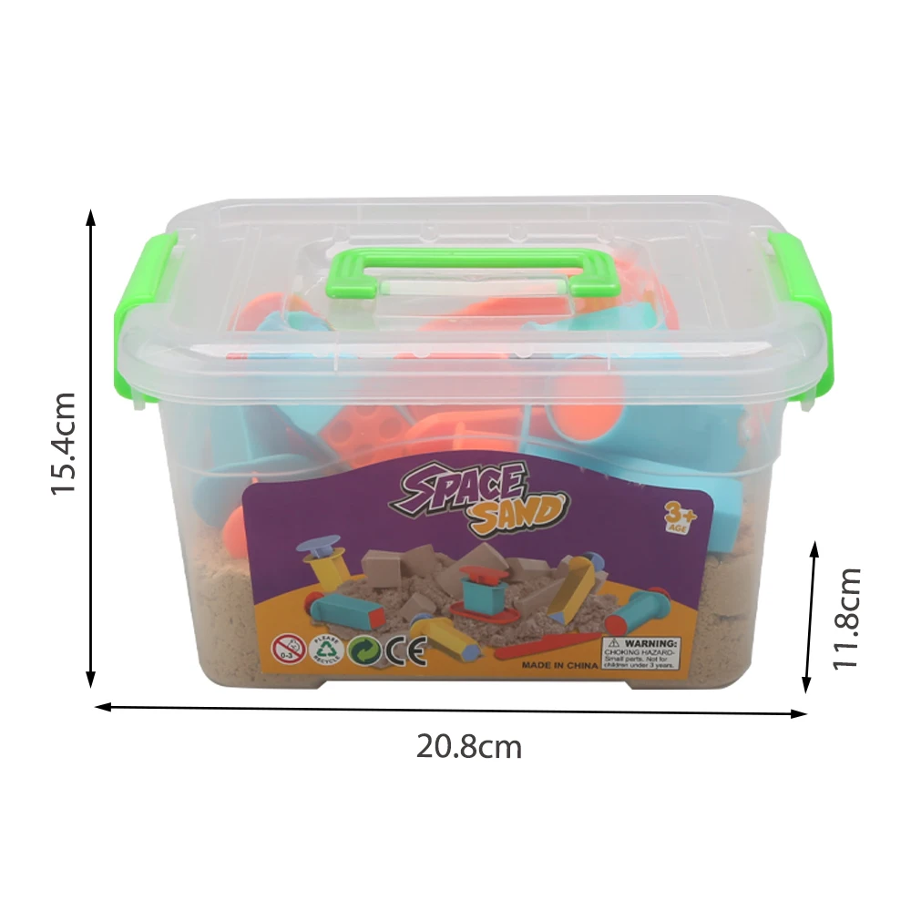 Детский моделирующий песок набор игрушек с формочками детский «сделай сам» умный развивающий для