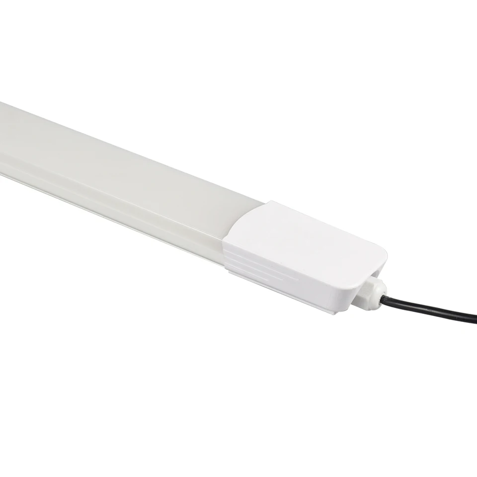 High PF 36W LED Integrated Waterproof Stand Lamp IP65 Moisture-proof 1.2 Meters Long Plastic PC Triple Warehouses Industrial