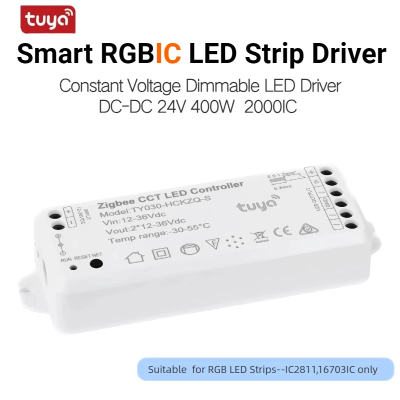 Смарт-драйвер светодиодной ленты с регулируемой яркостью tuya zigbee bluetooth Сетчатое вещество Wi-Fi casambi