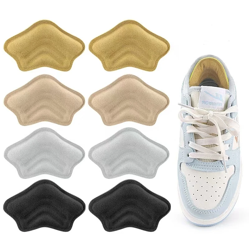 Кожаная наклейка на каблуке мягкая Нескользящая спортивная обувь