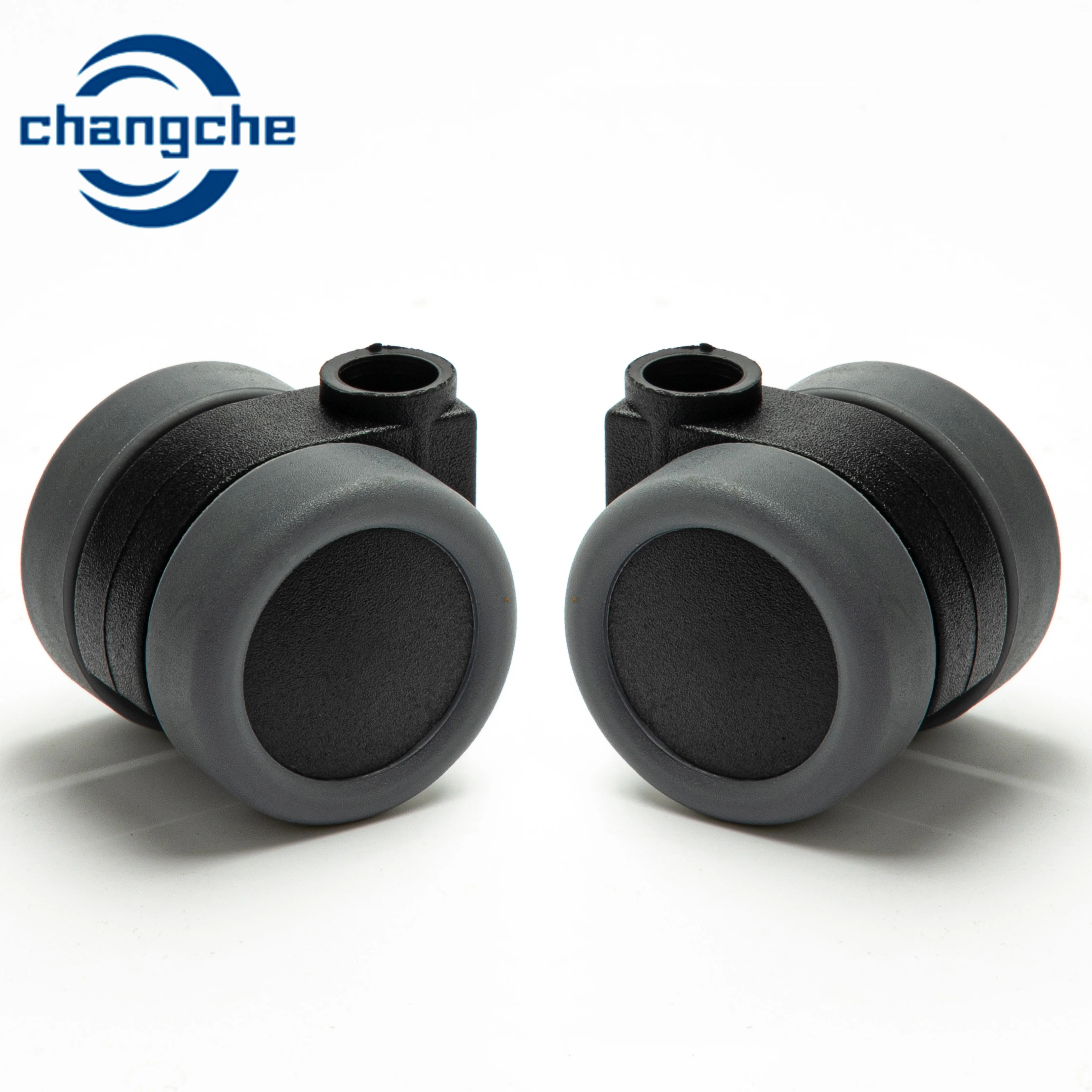 Factory Wholesale Swivel Luggage Wheels Nylon Material Casters White Office Chair Casters