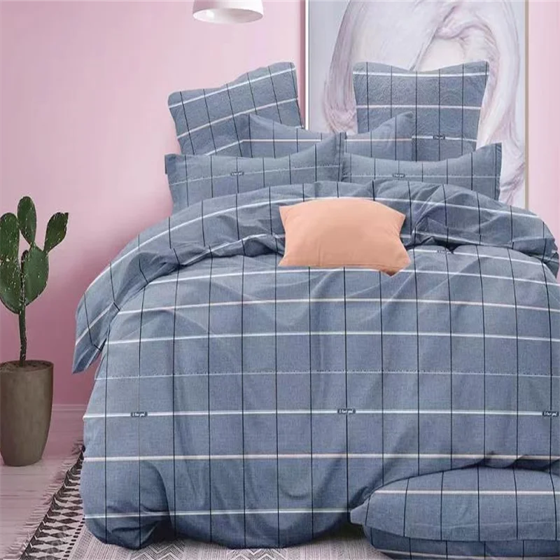 Cute mountain design print bedsheet material 100 polyester microfiber polyester woven fabric