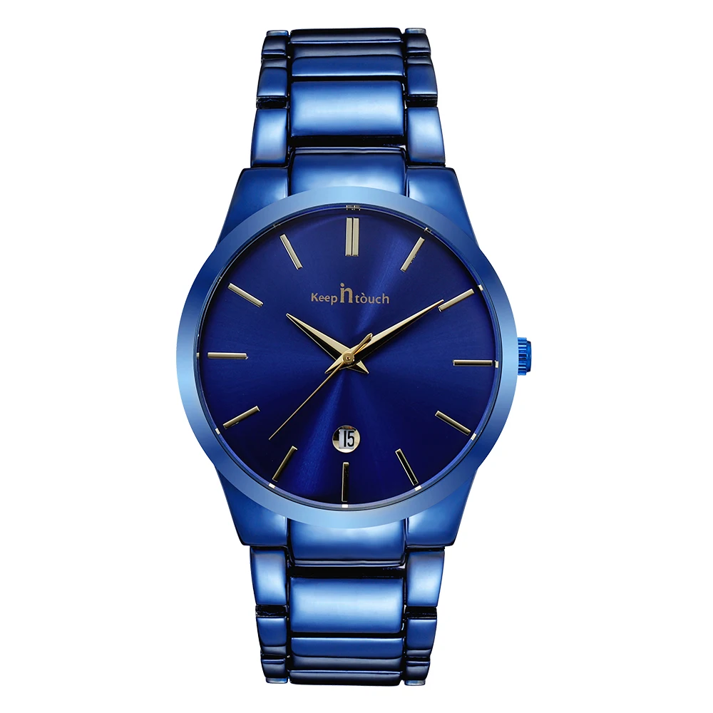 minimalist design luxury mens watches stainless steel gold wrist watch business quartz watch