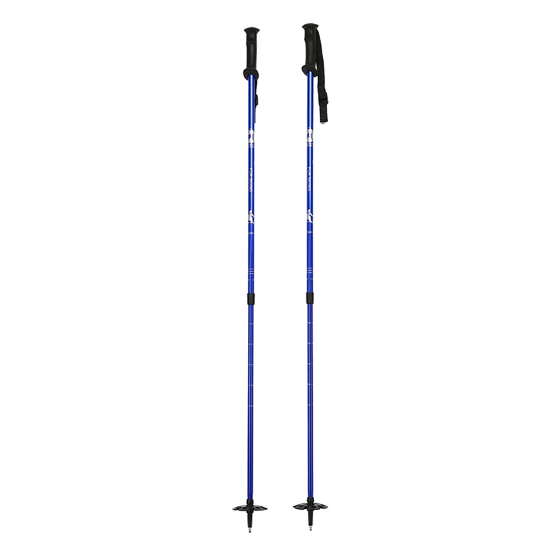 Custom Special Ski Pole for Adults and Children 2-section Adjustable Telescopic Mountaineering Outdoor Four-season Hiking
