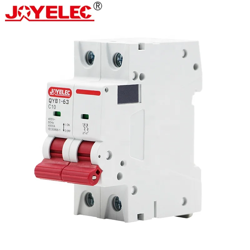 Автоматический выключатель на солнечной батарее 2P 600 В постоянного тока 3 а/6 А/10 а/16 А/20 А/32 А/40 А/50 А/63 А монтаж Mcb 35 мм разрыв Din-рейки