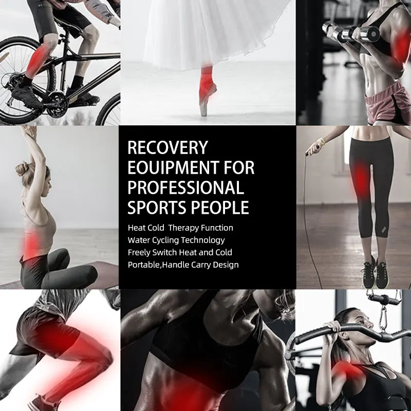 Portable Physical Recovery System  Physiotherapy Equipment Leg Arm Cryo Ice Cold Therapy  Machine  Cold therapy ice machine