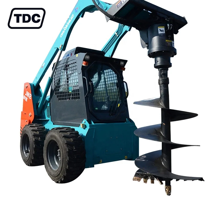 Hot Sale 2000-4000Nm Torque Hydraulic Post Hole Digger Earth Drilling Auger for 3.5 Ton Excavator