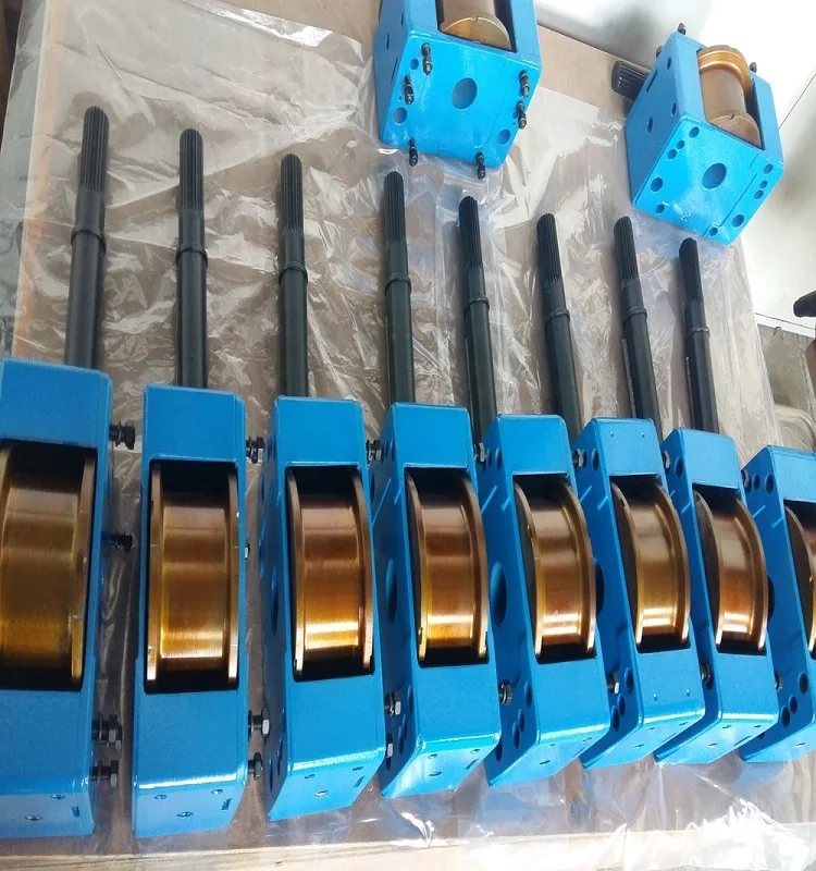 DRS Wheel Block Drive system Crane Wheel 160mm wheel box for crane end carriage