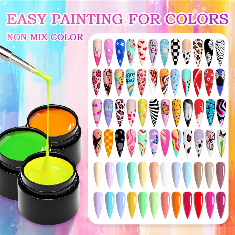 New Wholesale Beauty Nails Very Good Supply Products Vacation Custom Logo Uv Gel Nail Polish Painting Art