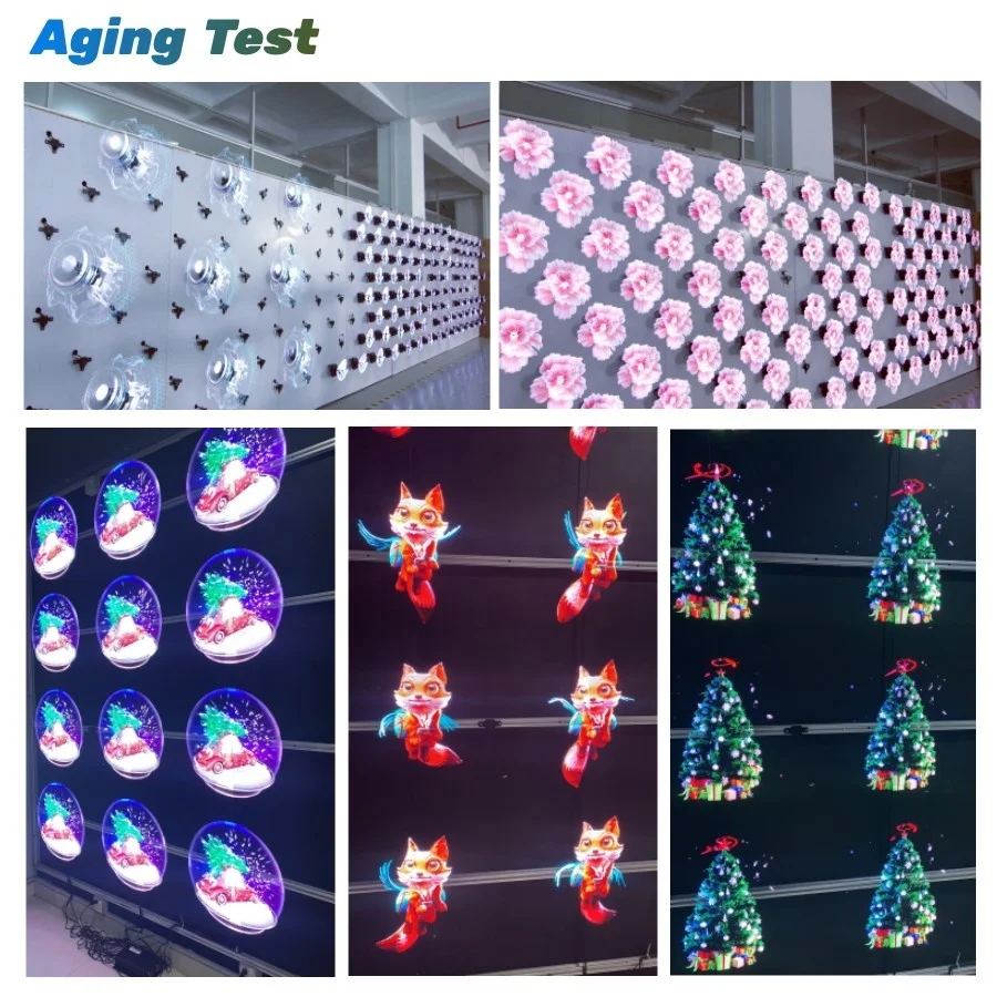 2023 hot sales  LED 3D FAN 56cm Advertising Machine Projector HD LED holographic display 3D hologram fan