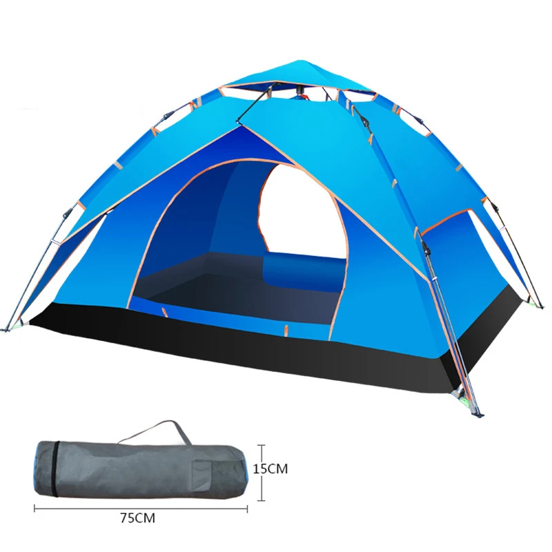 Highty Quality Suppliers Oxford Outdoor Waterproof Camping Tents For 3-4 Person Used Camping Tent