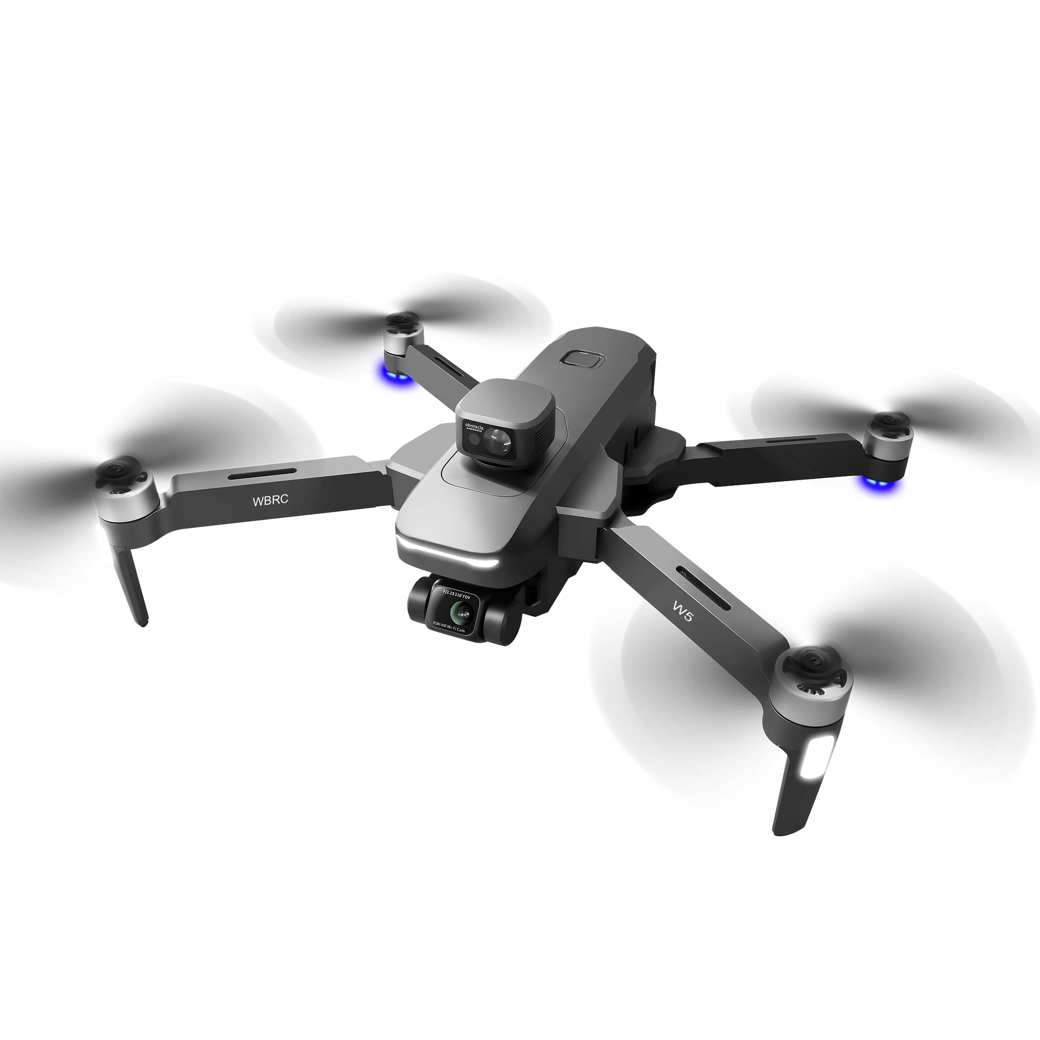 W5 RC Drone WIFI FPV Quadcopter GPS Dual Camera 5KM Optical Flow Position Quadcopter 4K 5G Camera Drone professional
