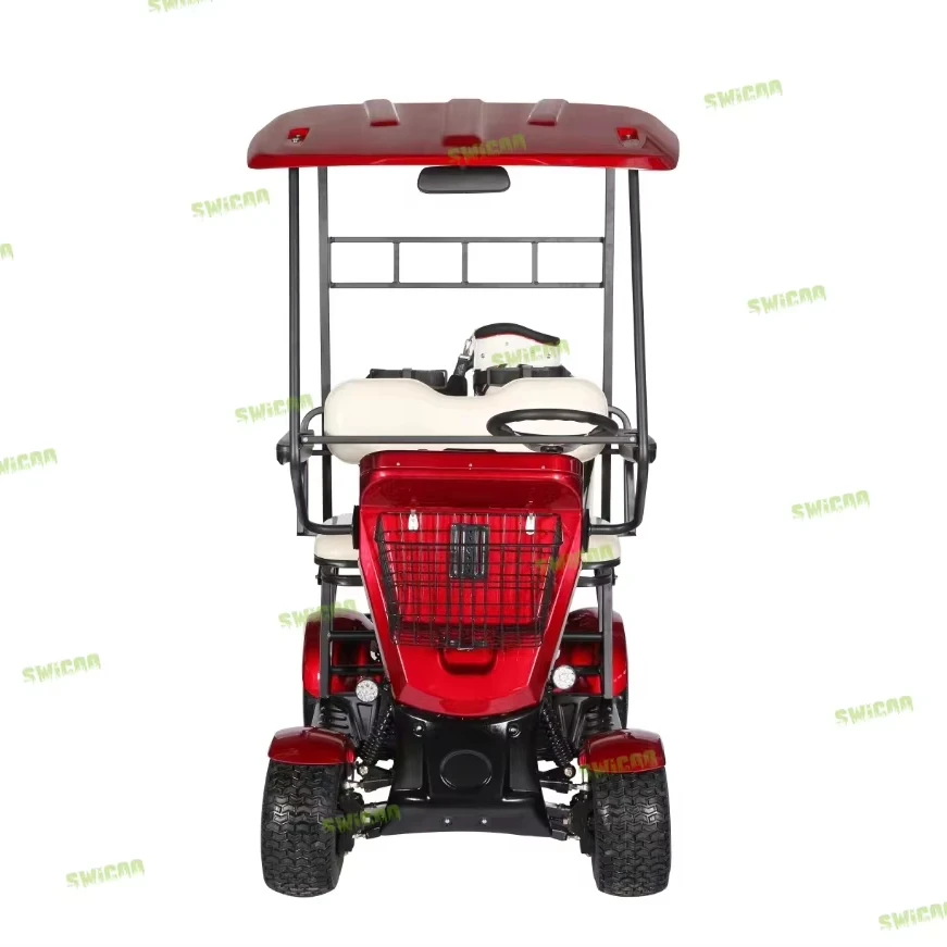 Ready to Ship 4*4 Electric Golf Cart 60V/30A Lithium Battery 4WD Off Road Buggy 2 Seater Golf Cart for Factory Direct Sale