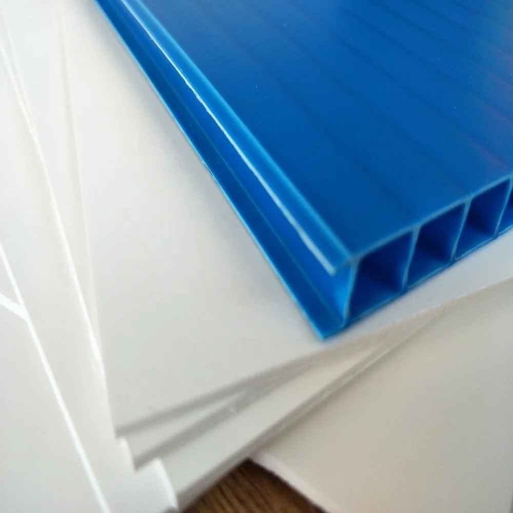 High technology plastic hollow sheet /PP corrugated plastic alveolar sheet /PP corrugated twin plastic sheet