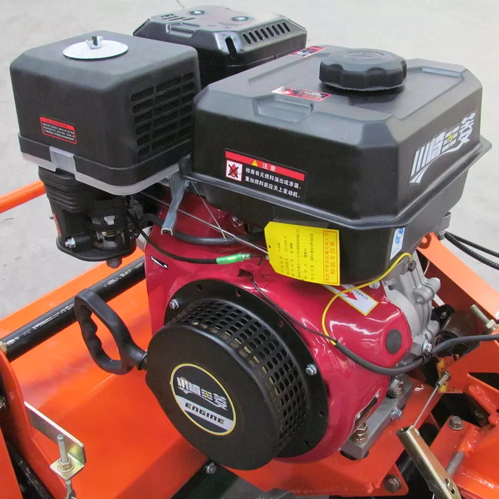 SINOLINK SCJ-60 10HP B&S Gasoline Engine Hand Push Manual Lawn Mower Grass Cutting  Y-knife hammer knife currency