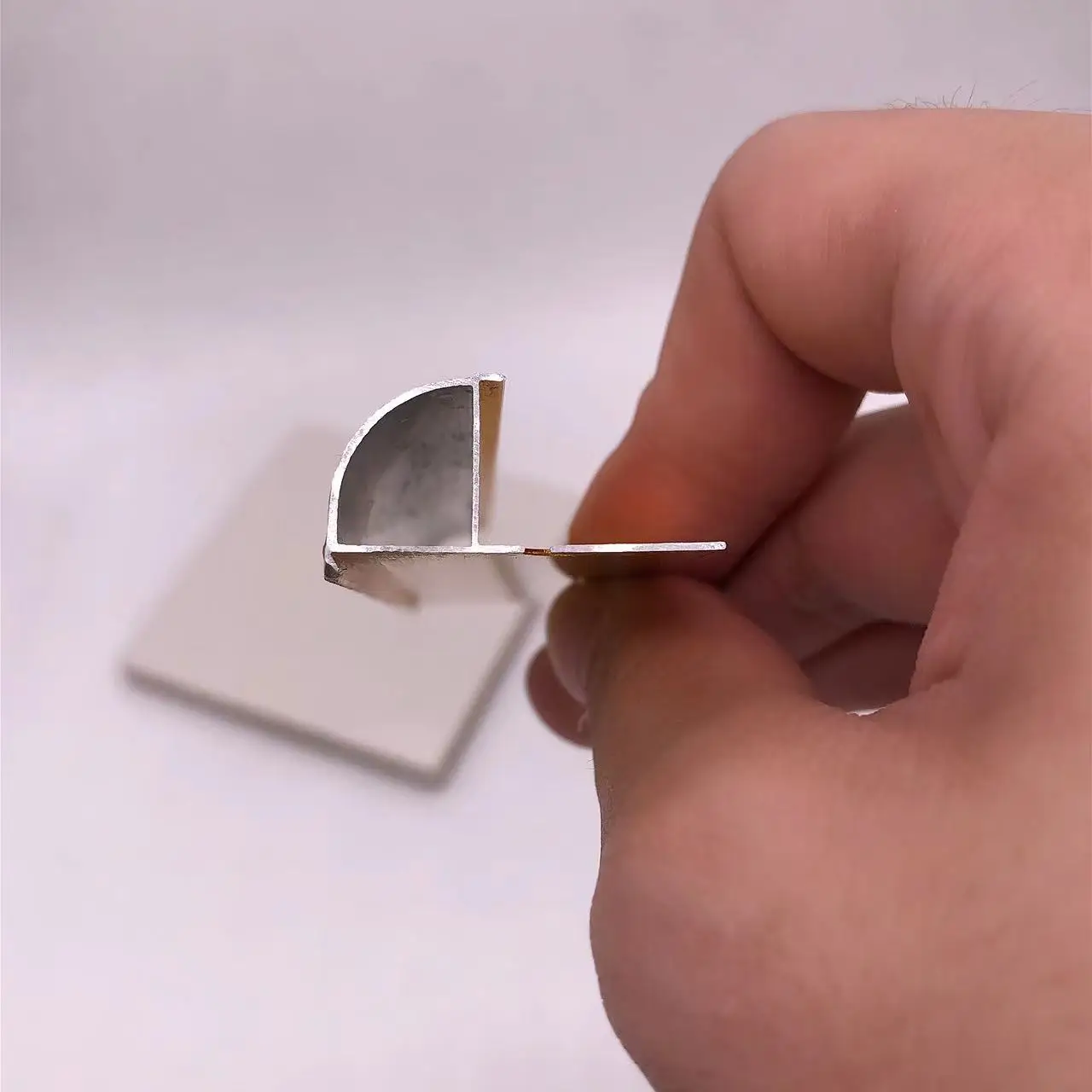 Foshan Factory Aluminum Tile Trim Tile Corner Protect Trim For Wall And Floor
