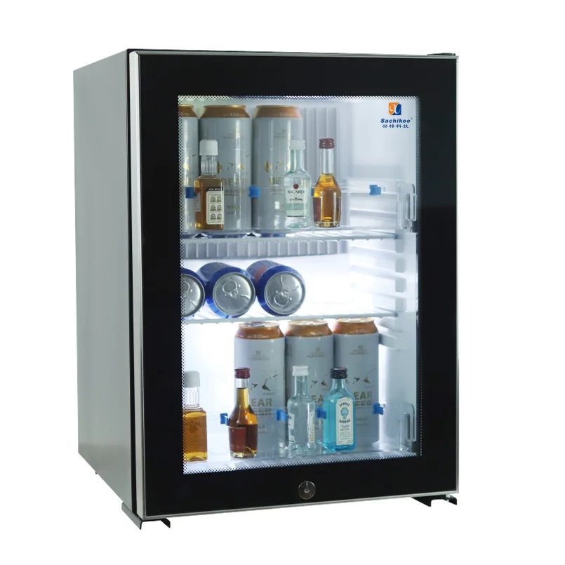 Single Door Minibar Hotel Room Refrigerators Portable 220v 65 Air Cooling Free Spare Parts,return and Replacement Absorption 65W