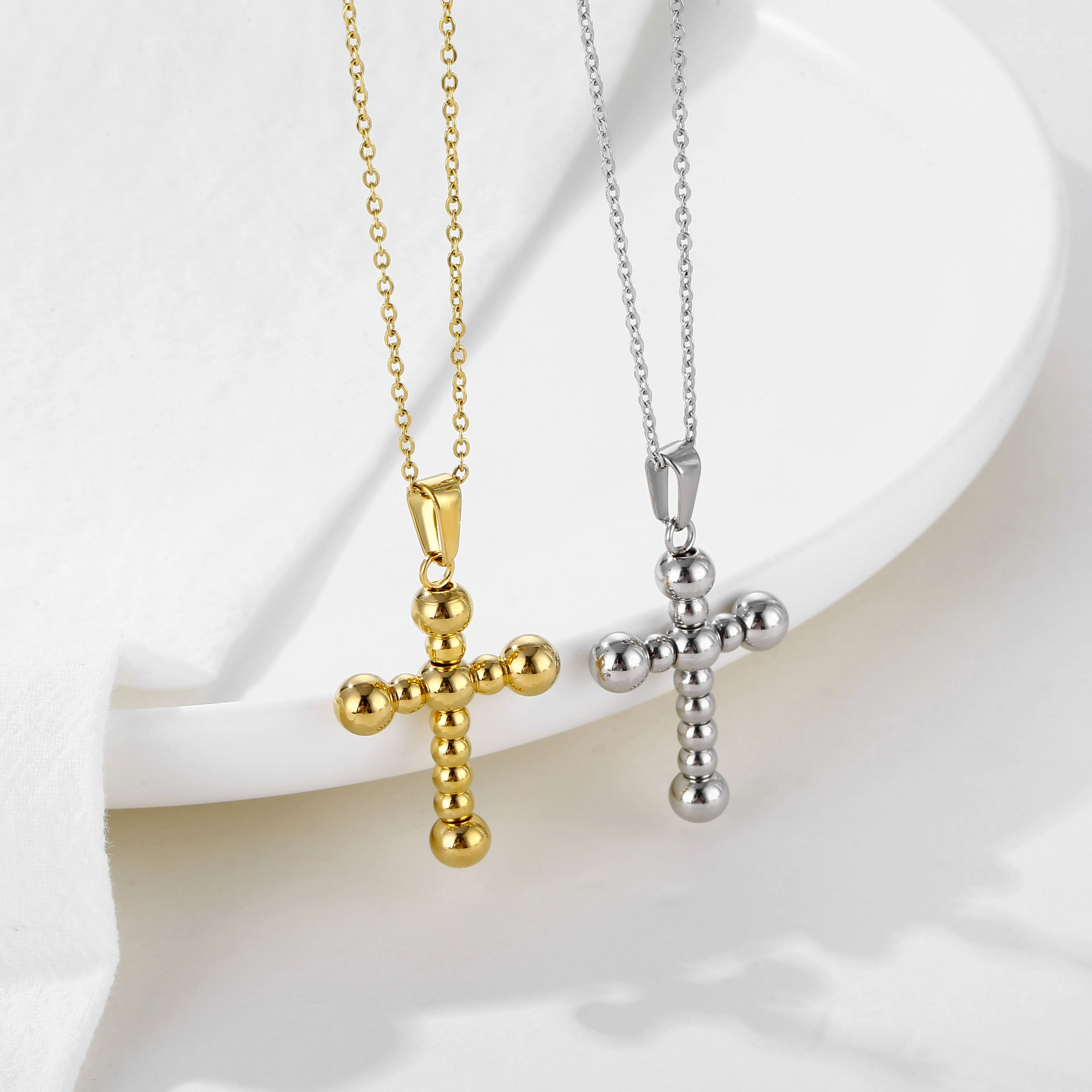 Fashion Trendy Bohemian Sea Ocean Conch Snail Shell Charm Pendant Chain Necklace Waterproof 18K Gold Jewelry For Women Girls