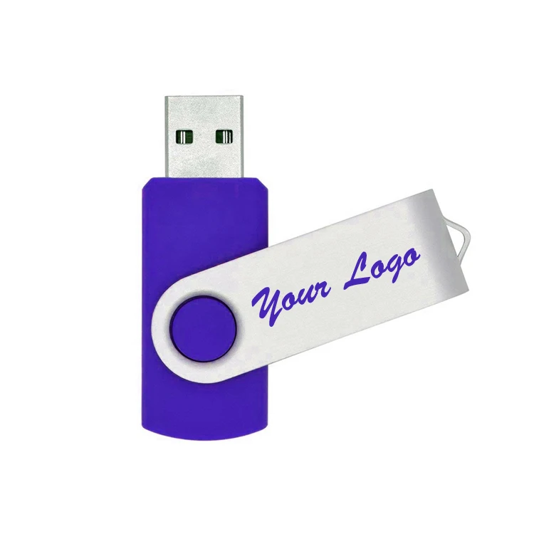 Логотип на заказ рекламный корпоративный подарок недорогой Поворотный usb флеш-накопитель usb-накопитель 1 ГБ 2 4 8