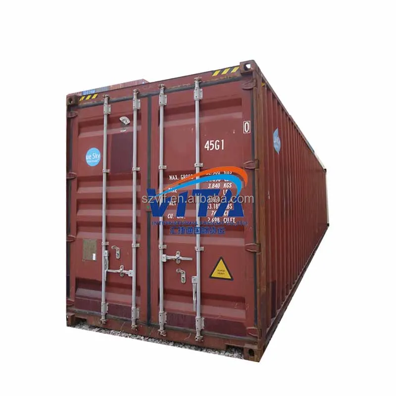 Used 40Ft 40Hq Shipping Container Cargo Container For Sale In Shenzhen Guangzhou Xiamen Port