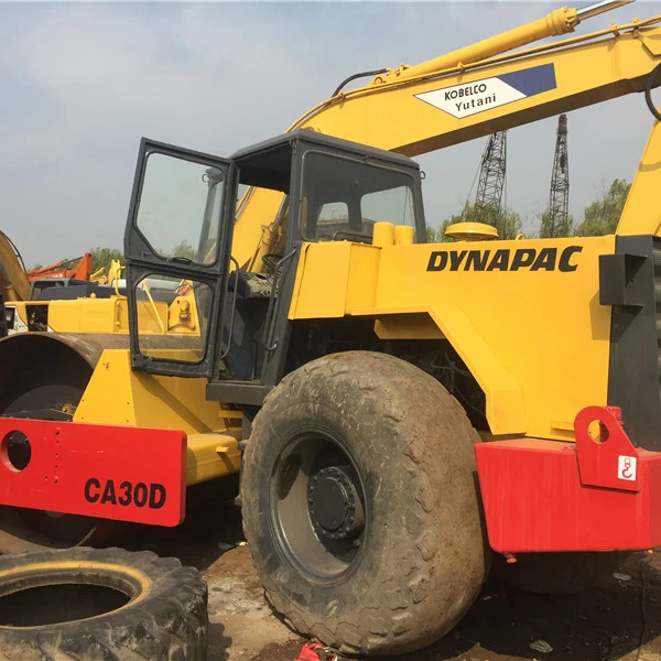 Used road roller compactor dynapac ca30d Second hand compactor road roller for sale dynapac ca25d ca30d