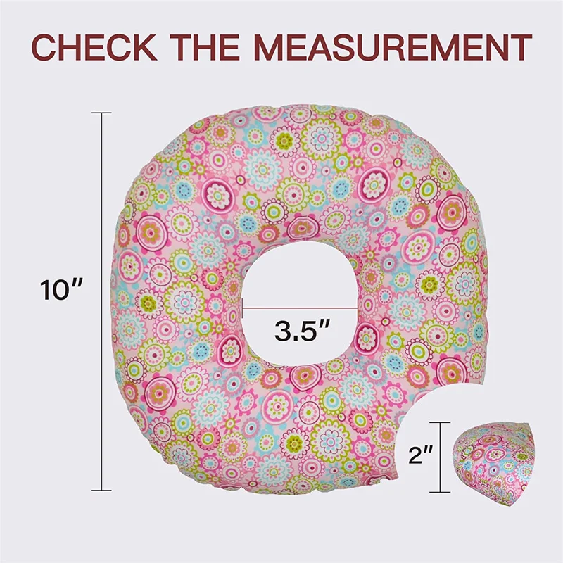 Side Sleeper Donut Pillow Inflammation Pain Relief Ear Piercing Pillow with Ear Hole