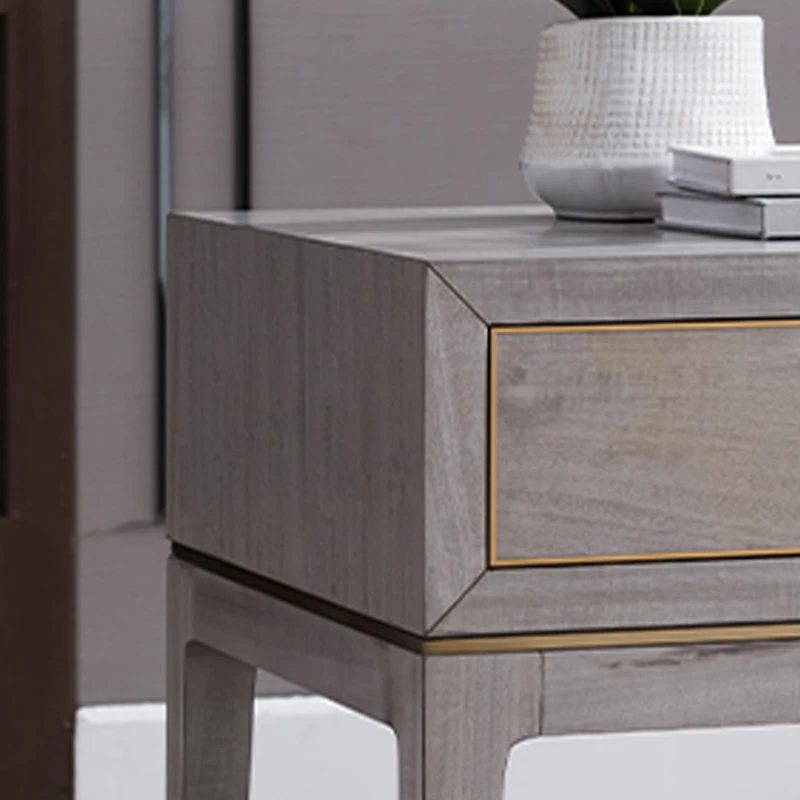 Welliton OEM ODM Hotel Villa Home Furniture Living Room Solid Wood Square Small Coffee Table