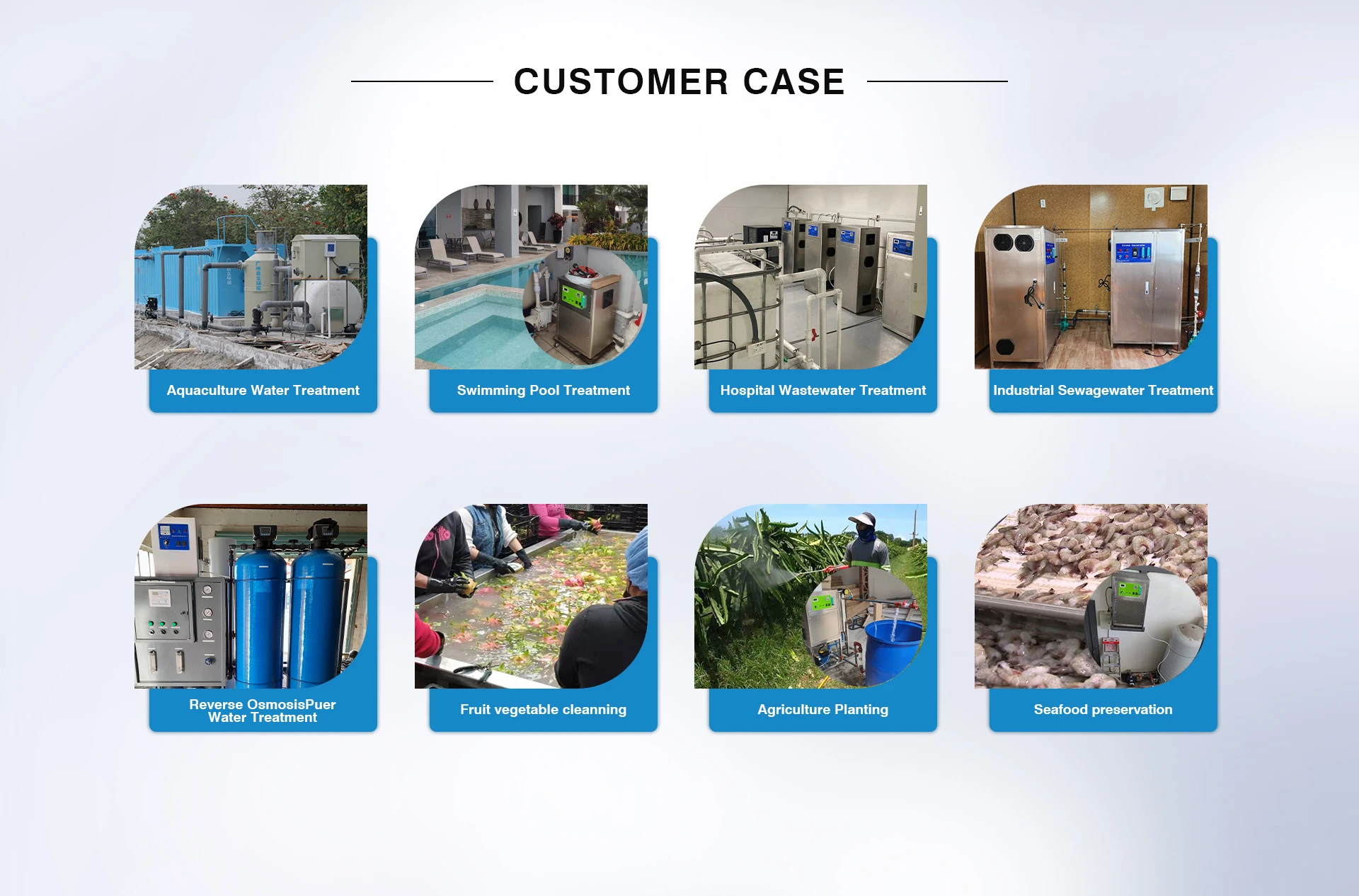 Qlozone 300g water purifier ozone machine industrial ozone generator for wastewater treatment