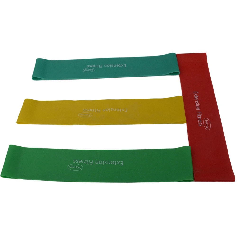 Mini custom elastic resistance bands fitness bands set