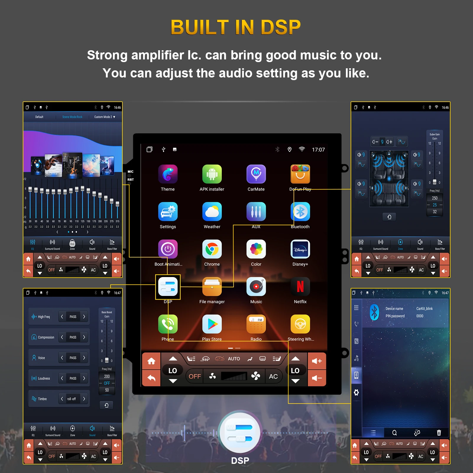 car stereo frame 9.7 inch variety panel kit for HYUNDAI ELANTRA/MD 2010-2015 car fascia kit