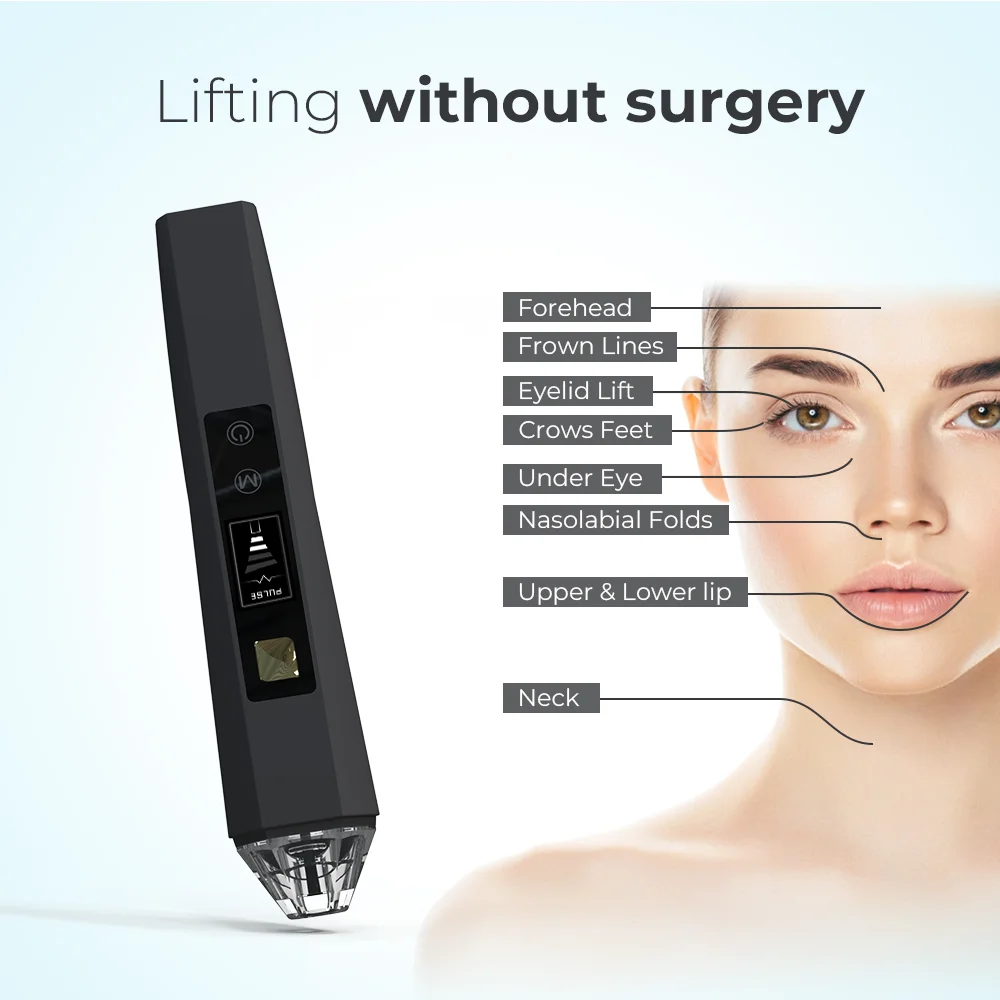 2024 Newest Mole Removal Eye Lift Jet Plasma Pen / Wrinkles Acne Spot Remover Skin Rejuvenation tightening fibroblast plasma pen