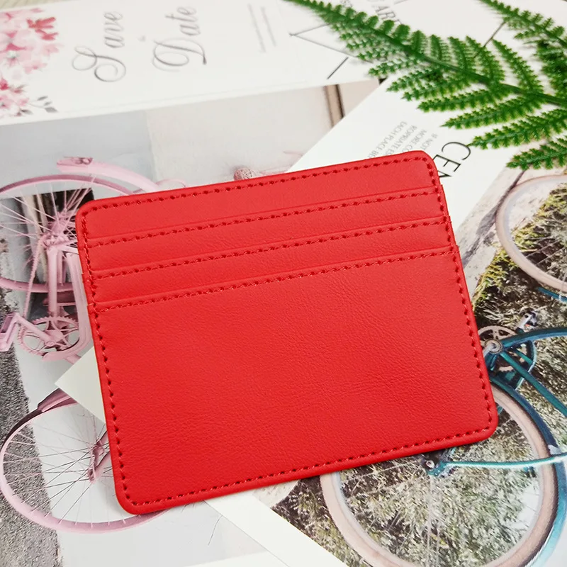 2022 Promotion Gift Luxury Minimalist Custom K pop Plastic Name Card Holder Business ID badge Card Holder Wallet