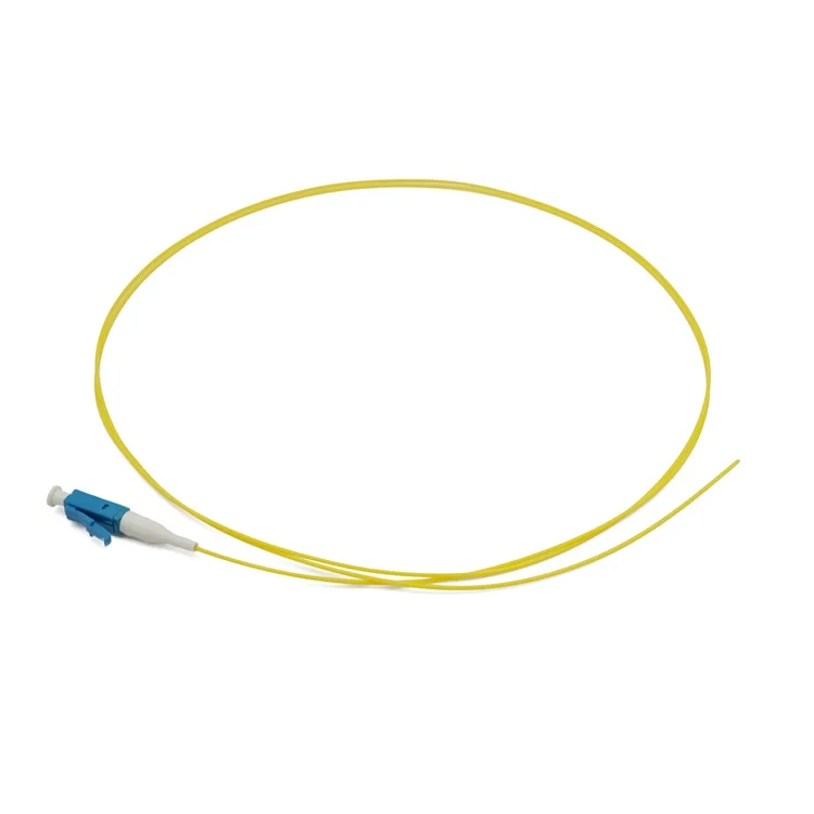  Factory customization Pigtails SC LC FC UPC APC Sm 9/125 1m 1.5m 0.9mm G652d G657A PVC LSZH optical fiber