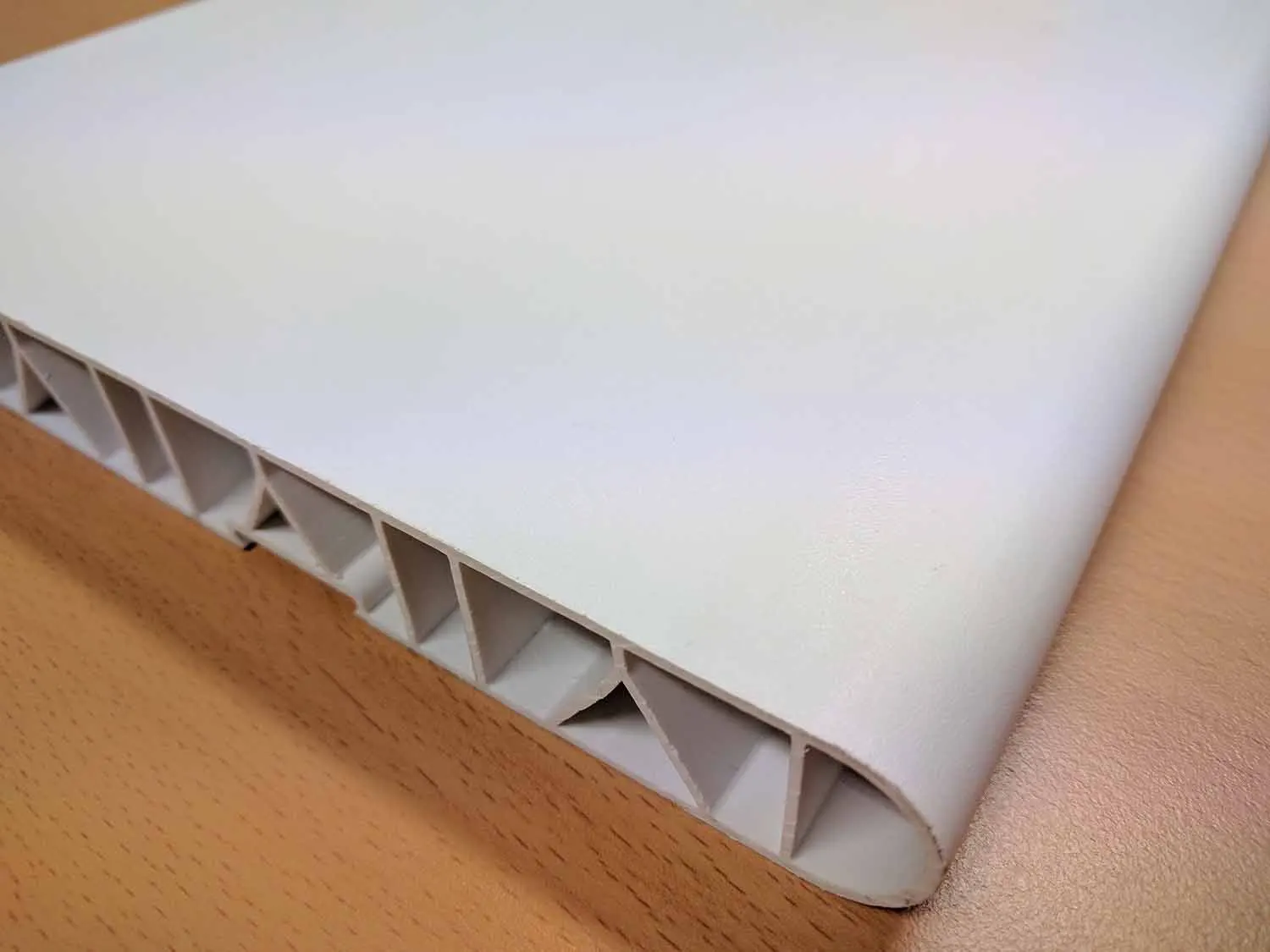 Custom Upvc PVC Hollow Soffit Board