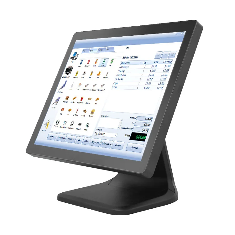 Pharmacy Pos Systems I5pc windows  Pos 15/17/12 Inch All in One Pos Terminal  Touch Cash Register Point of Sale Systems with I5