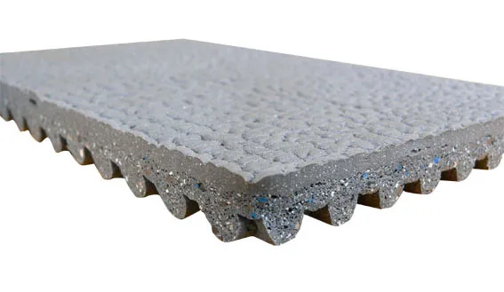 Easy Installation Athletic Tartan Prefabricated Sandwich Rubber Running Track