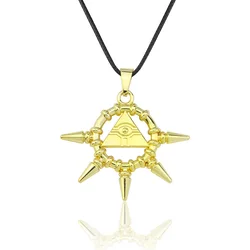 Anime Japanese Game King Millennium Artifact Jewelry Cosplay Rope Necklace Chain Gold Necklace Fashion Jewelry Necklaces
