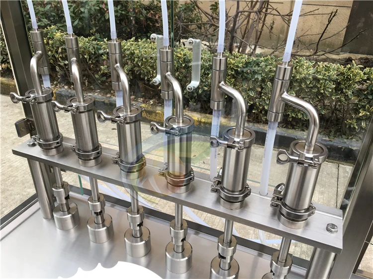 100-1000ml Glycerin Organic Vegetable Oil volumetric liquid filling machines