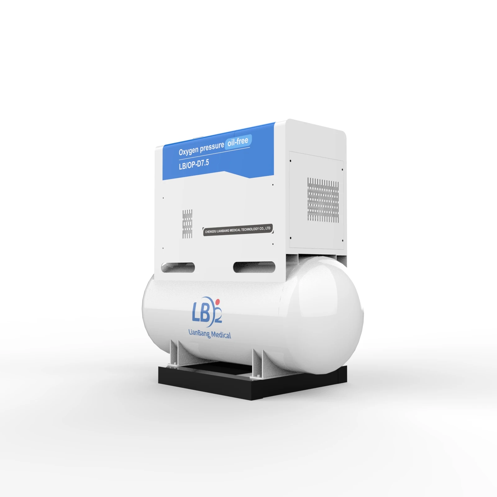 Intelligent technology medical molecular sieve oxygen plant generator PSA low pressure oil-free equipment