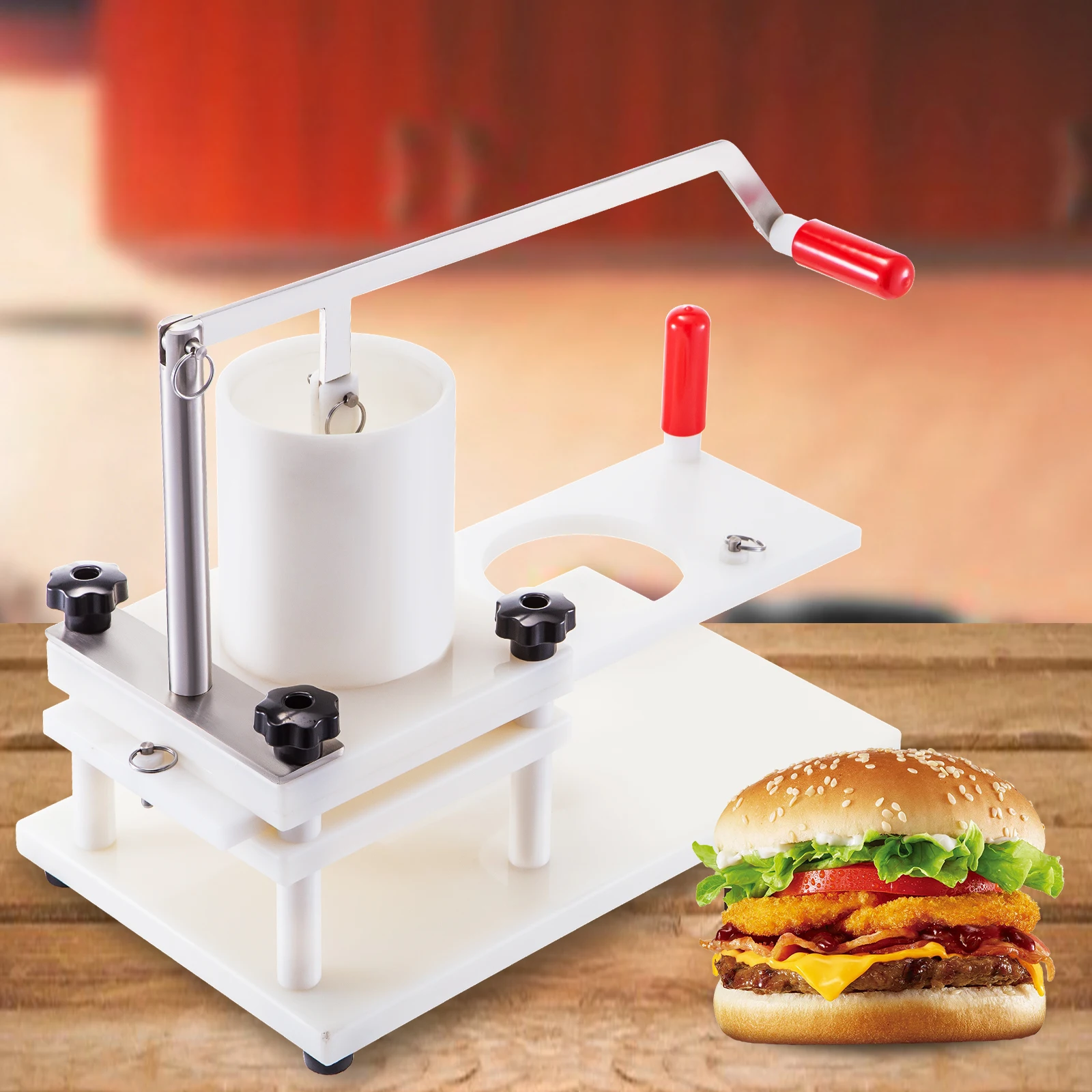 110mm and 130mm Manual Hamburger Patty Forming Burger Making Machine Hamburger Patty Press