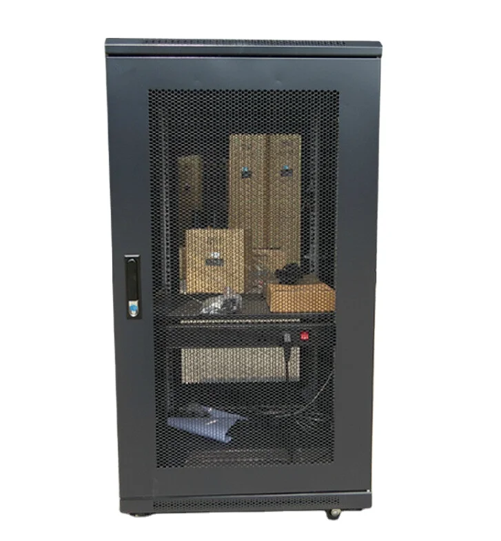 1.6m 32U server cabinet widening and deepening network cabinet computer room monitoring equipment mesh door  customization