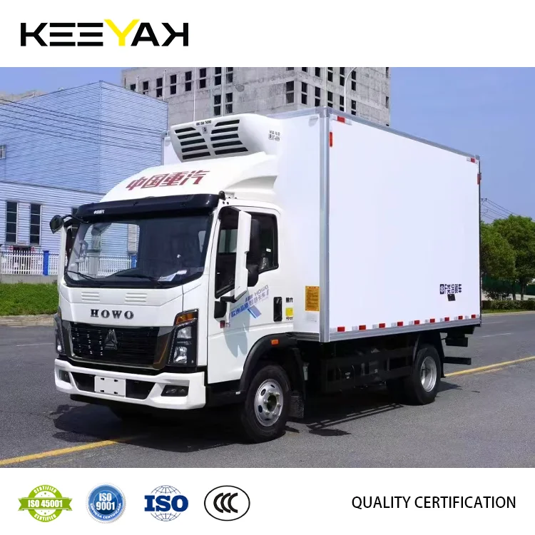 Грузовик-рефрижератор Howo 4x2 дизель 5 тонн 7 10 термо-король холодильные установки левый/правый Привод для продажи