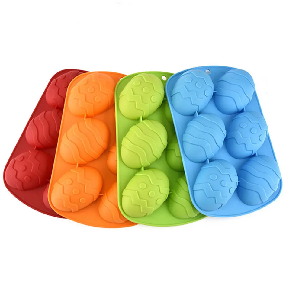 Easter DIY Egg Chocolate Cake Cookie Silicone Baking Mould Mould Decorating Easter Gift Silicone Chocolate Cake Mould