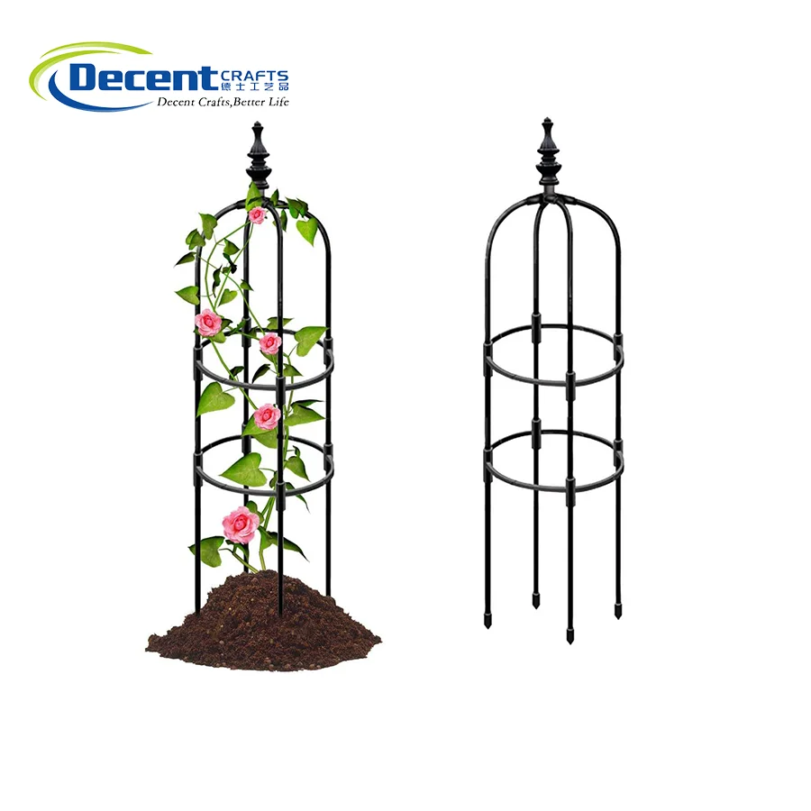 Garden Trellis Plant Support for Climbing Vines Flowers Stands Lightweight Plant Tower