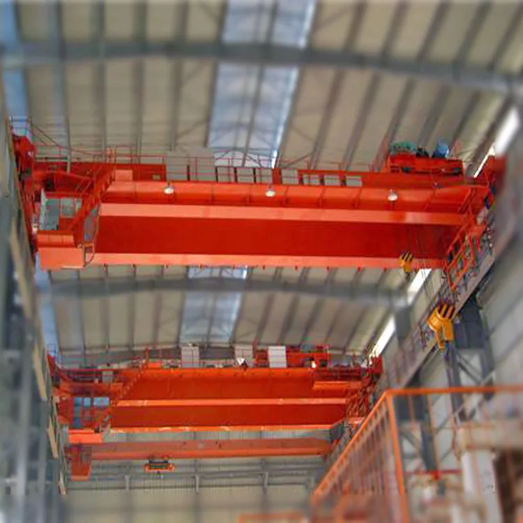 New 80t Waste Grab Cranes Bridge Crane with High Efficiency Motor Gear Pump PLC-for Waste and Refuse Management