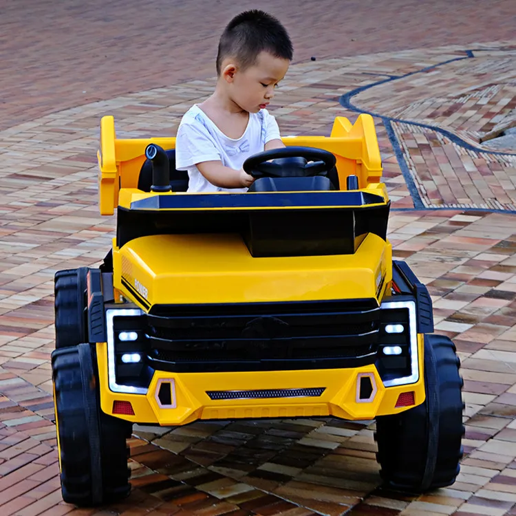 Лидер продаж 2022 Детские уличные игрушки экскаватор 9CH RC глиняный грузовик катание на автомобилях инженерная строительная машина