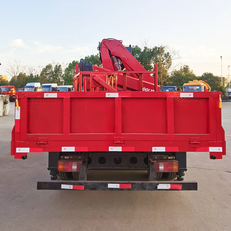 Liftsun 5 Ton Knuckle Boom crane On Truck Telescopic Folding Boom Truck Mounted Crane Hydraulic Truck-Mounted Crane For Sale