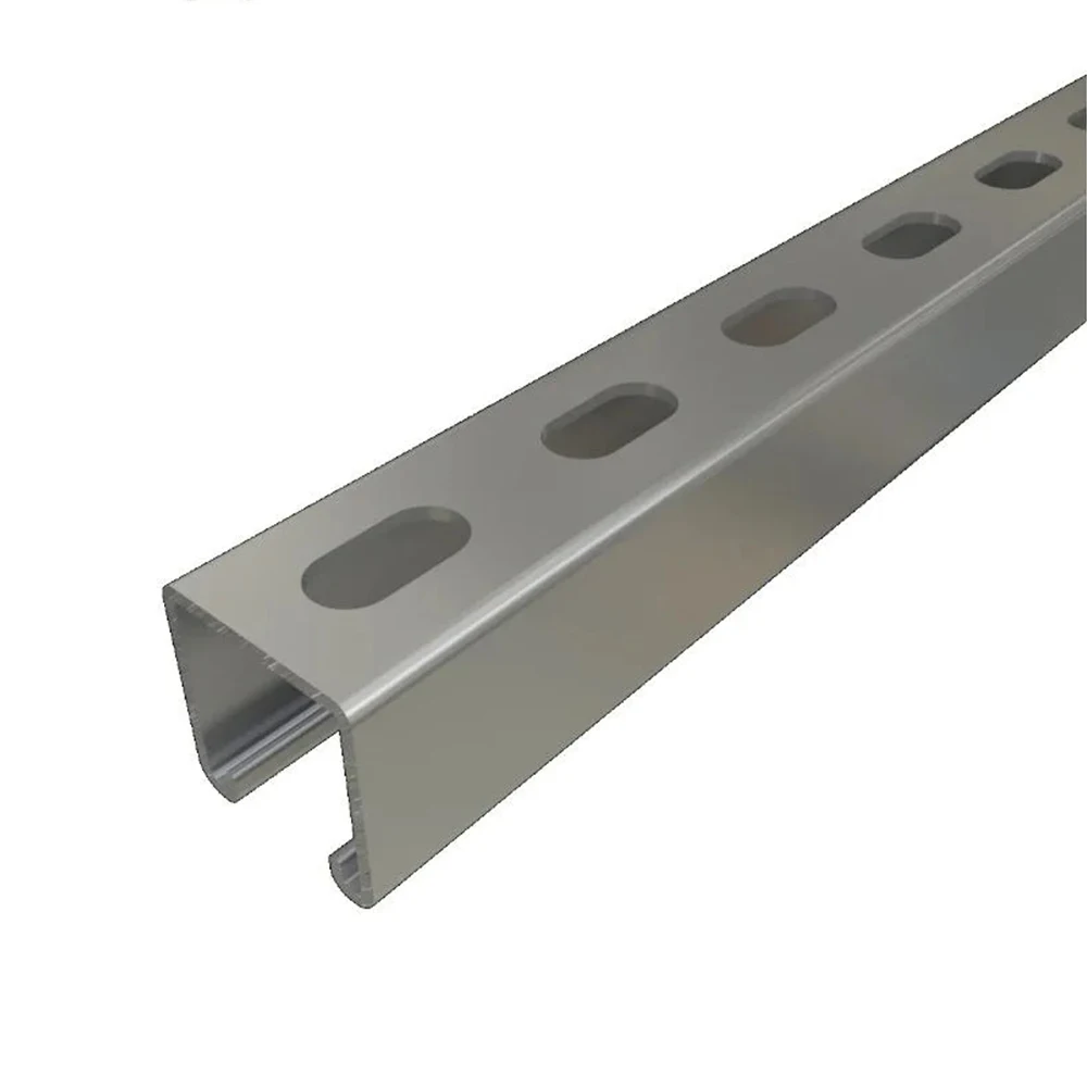 Steel Processing Parts Galvanized  Steel C Channel Cold Formed Galvanized Channel Steel Profile Greenhouse Gutter Profile