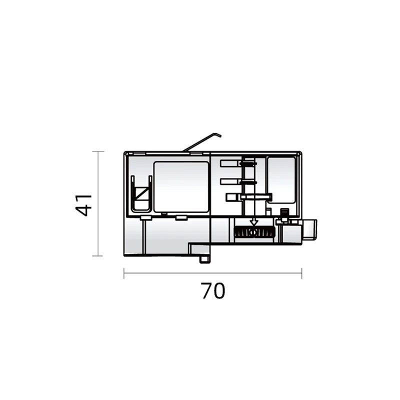 Track Lighting System Led Rail Adapter 4 Wires Track Light Head Fixture